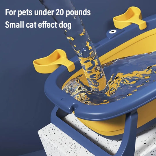 Portable Pet Tub Suitable For Small Animals Foldable