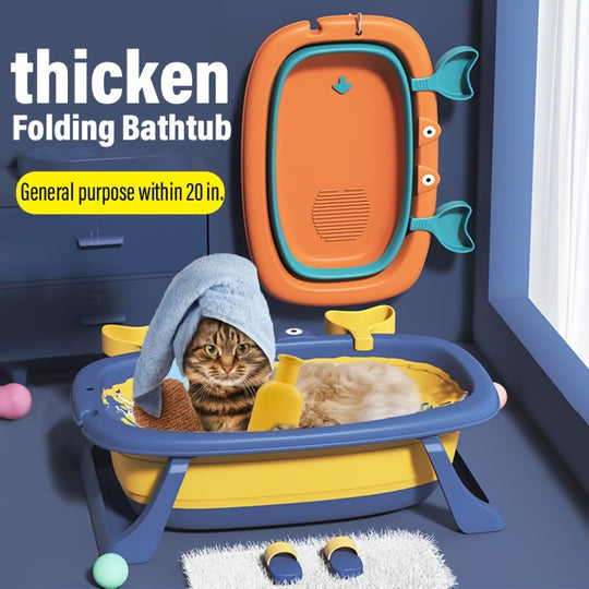 Portable Pet Tub Suitable For Small Animals Foldable